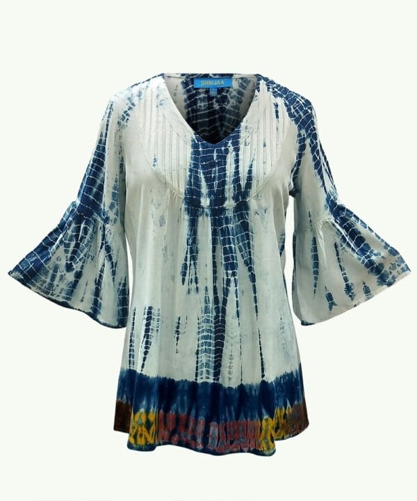 Women Stylish Top V NECK ? SLEEVES SHT- 2009