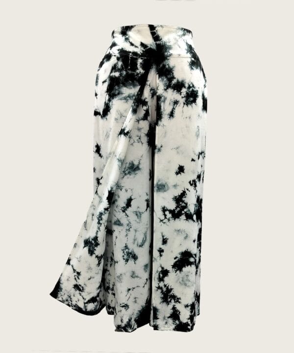 WOMEN?S FLARED PLEATED TIE & DYE PANT SHP-2002