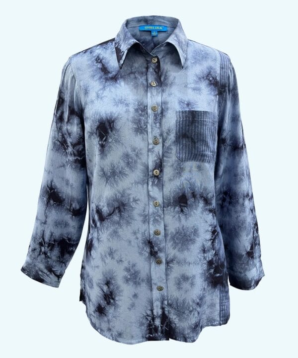 Designer Shirt for Women's Collared Full Sleeves SHS-1977