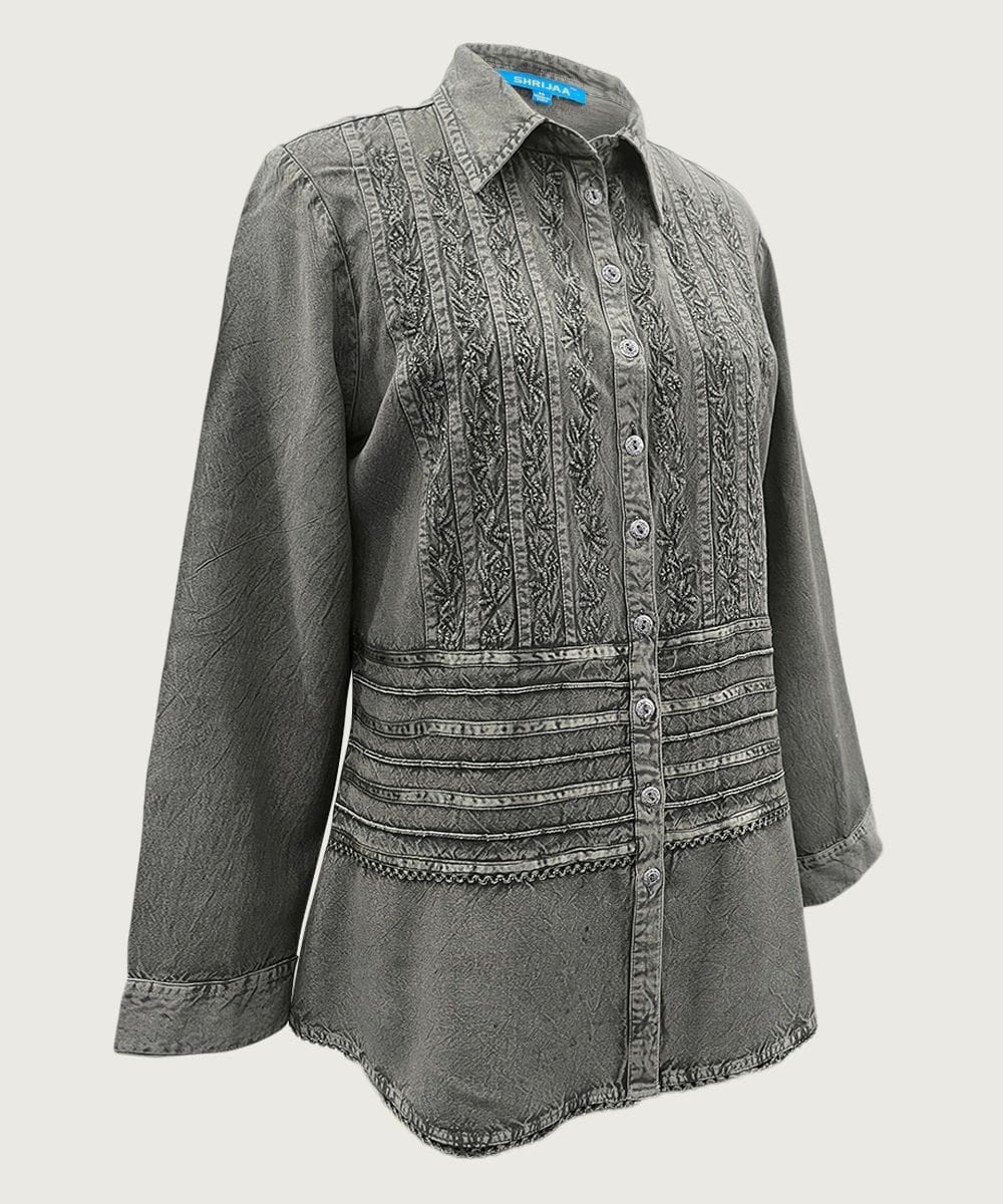 WOMEN?S LONG SLEEVES SHIRT SHS-1999 - Image 2