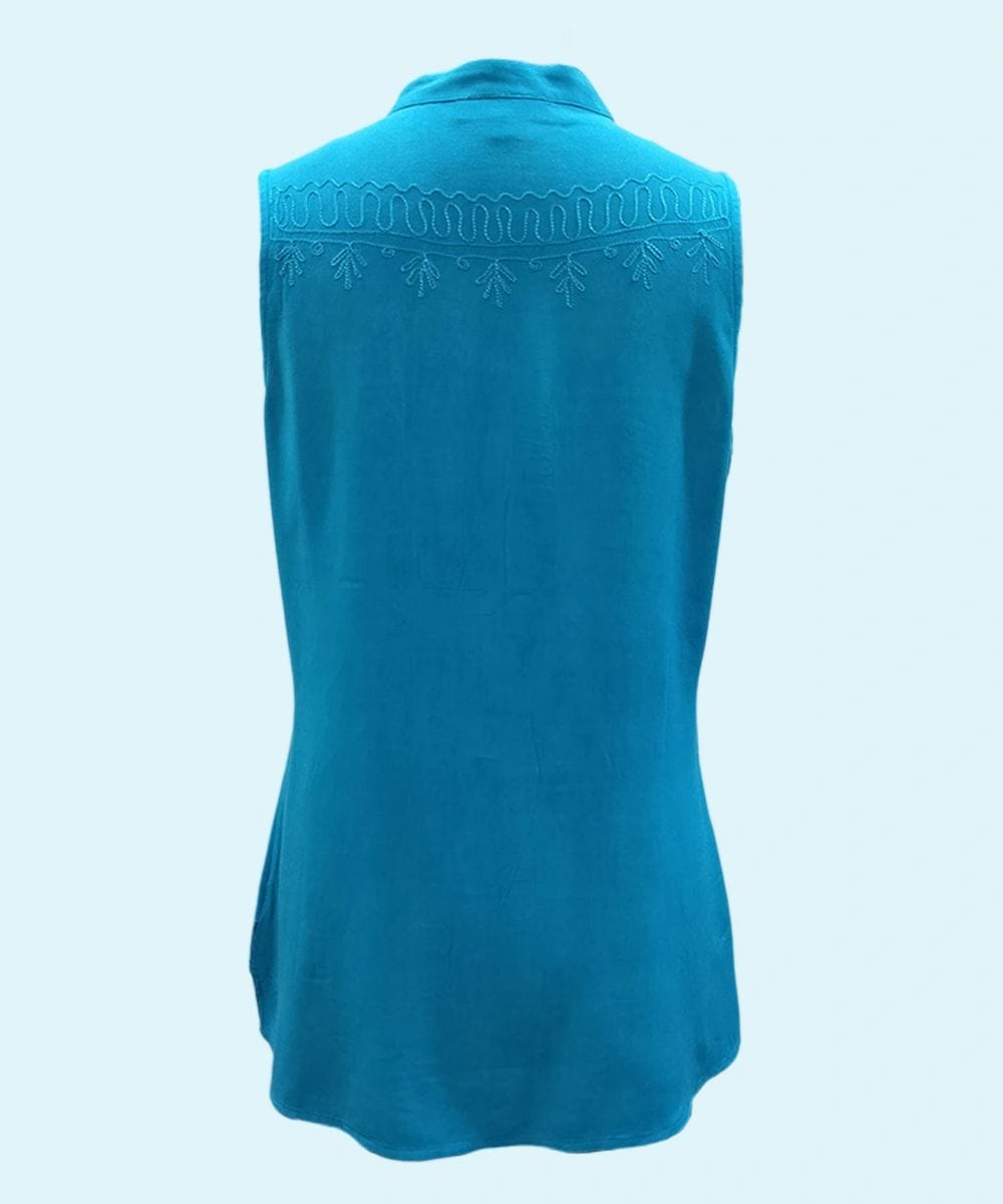 WOMEN?S SLEEVE LESS TOP SHT-1992 - Image 6