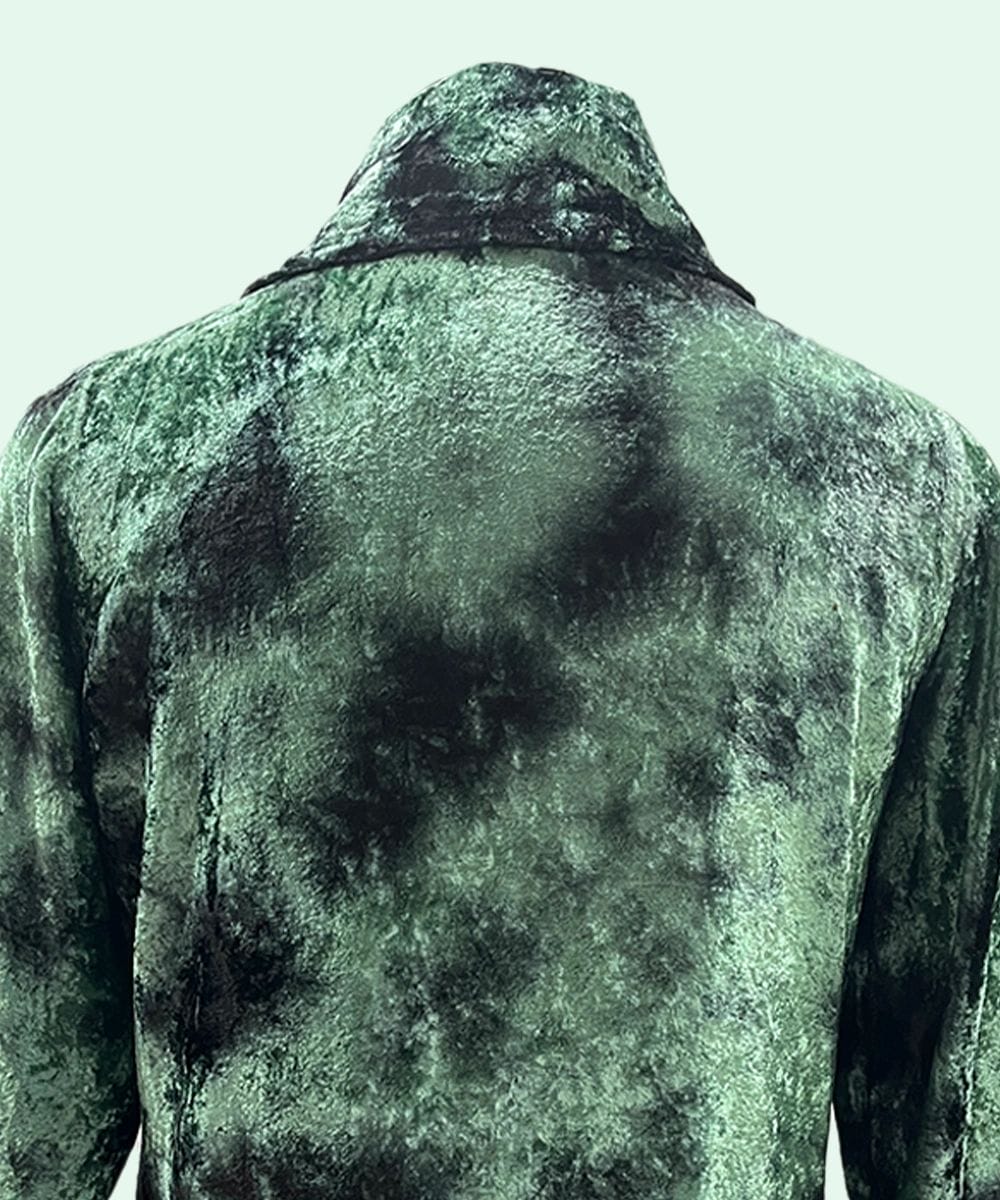 WOMEN?S 100% VISCOSE VELVET LONG SLEEVES TOP SHT-1998 - Image 8