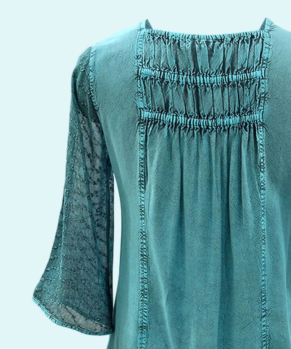 WOMEN?S BELL SLEEVES TOP SHT-2001 - Image 5