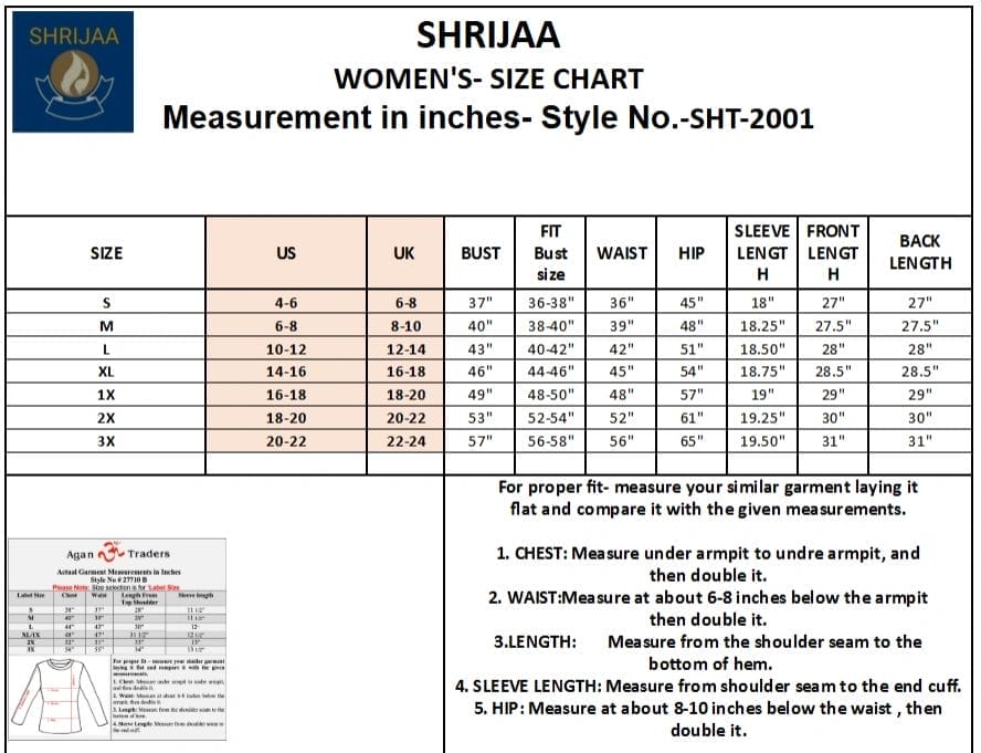 WOMEN?S BELL SLEEVES TOP SHT-2001 - Image 6