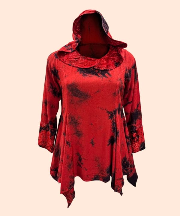 WOMEN?S FULL SLEEVES HOODIE TOP SHT-1996